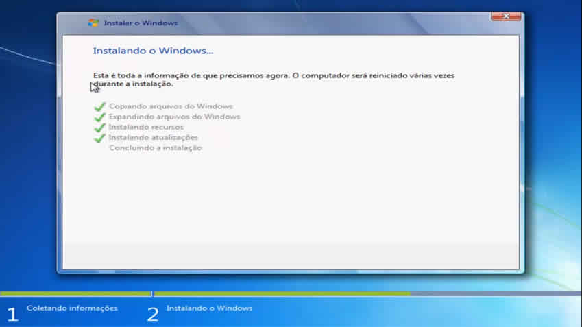 Instalando windows 7 em meu computador